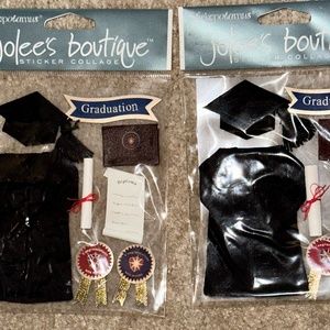 Sticker Collage - Jolee's Boutique - Stickerpotomus Theme Graduation